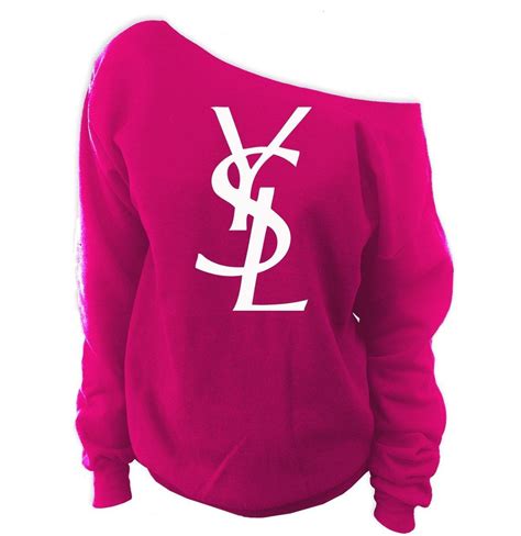 ysl inspired sweatshirt|YSL sweatshirt women.